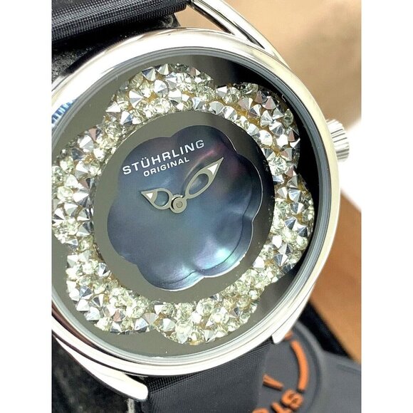 Stuhrling Women's Watch 995 Lily Quartz Blue Mother of Pearl Dial 38mm L… - Picture 1 of 14